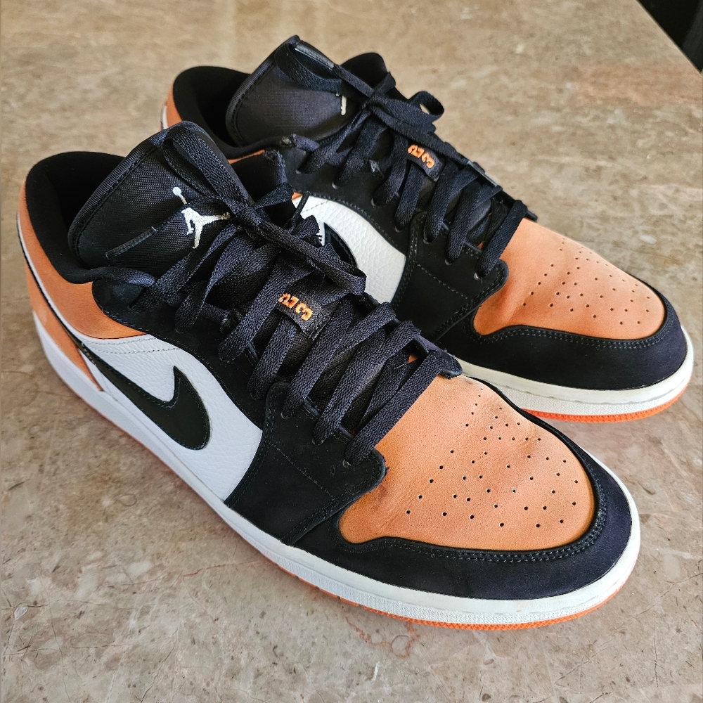 Nike air Jordan 1 low Rare 2019 shattered backgboard #553558-128 men's size 13
